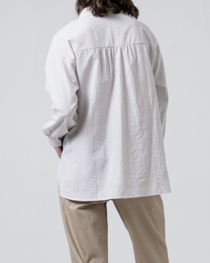 Alaia Top Cream Stripe